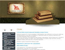 Tablet Screenshot of gabrielsbible.com
